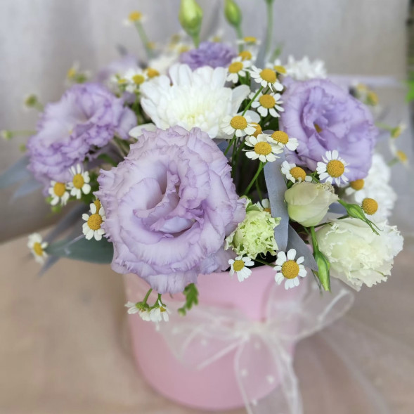 Композиция в коробке «Милота» в Саках