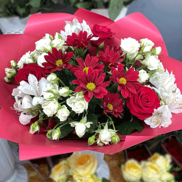 Букет &quot;Яркий стиль&quot; в Саках