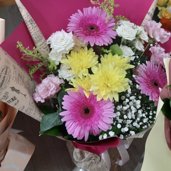 Букет «С заботой» в Саках