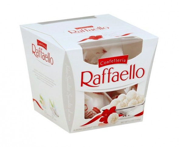 Коробка конфет Raffaello 150 г. в Саках